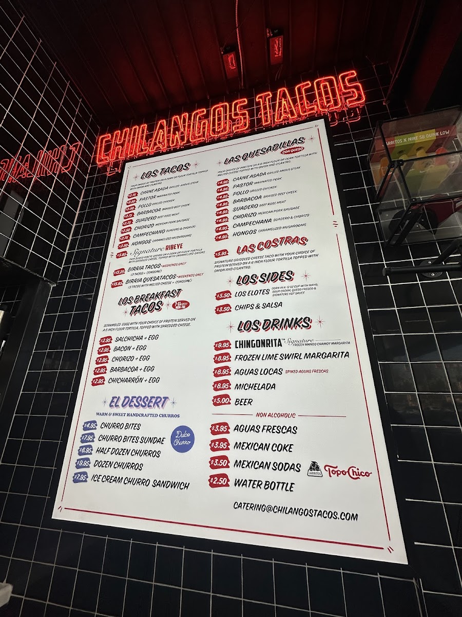 Chilangos Tacos Menu - Image 6